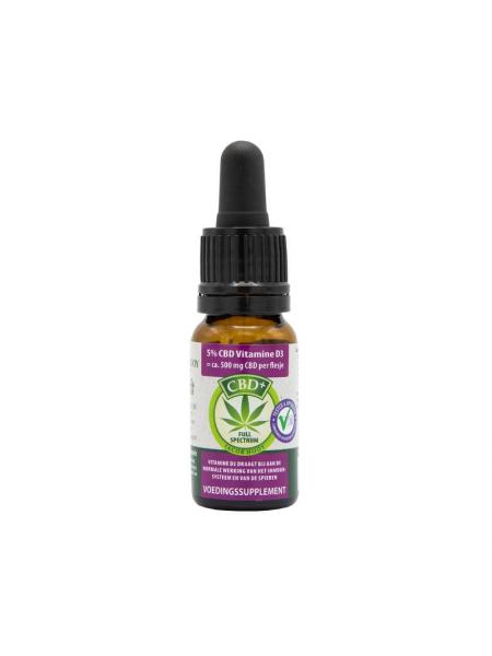 Jacob Hooy CBD Olie 5% met vitamine D