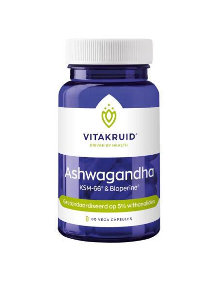 Vitakruid Ashwagandha KSM-66 & bioperine