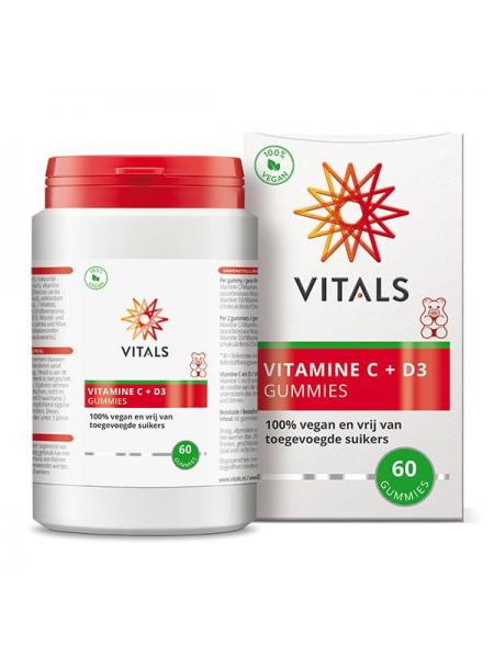 Vitals Vitamine C + D3 Gummies kopen | Vits & Mins