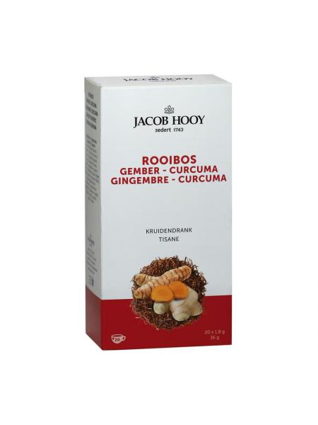 Jacob Hooy Rooibos gember curcuma thee