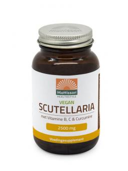 Mattisson Scutellaria 2500mg met vit B C curcumine vegan