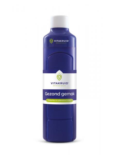 Vitakruid Waterfles met pillendoos 375ml