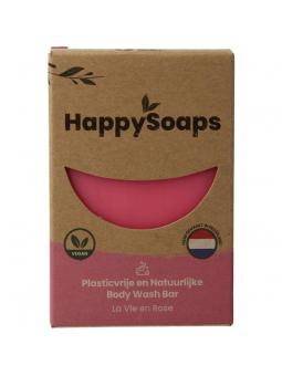 Happysoaps Body bar la vie en rose