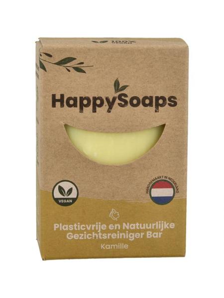 Happysoaps Gezichtreiniger bar kamille