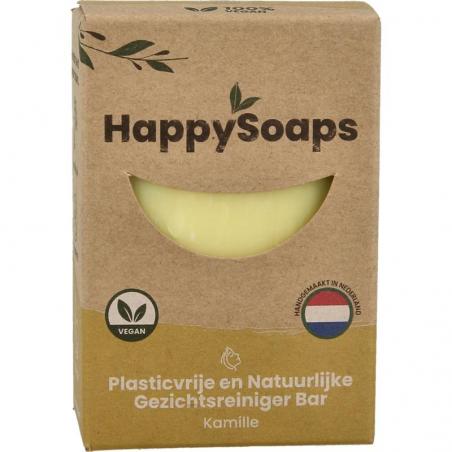 Happysoaps Gezichtreiniger bar kamille