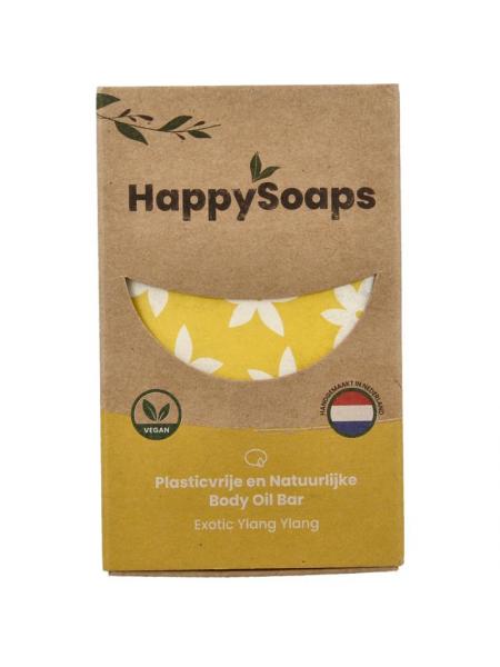 Happysoaps Body oil bar exotic ylang ylang