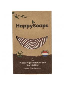 Happysoaps Body oil bar sweet sandelwood