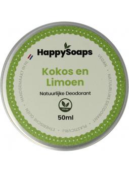 Happysoaps Deodorant kokos en limoen