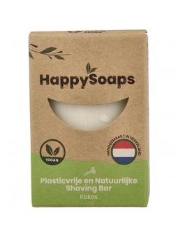 Happysoaps Shaving bar kokos