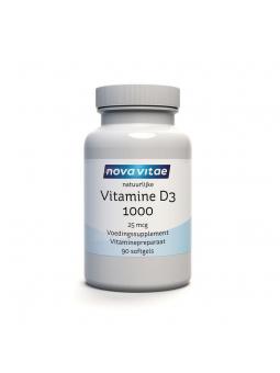 Nova Vitae Vitamine D3 1000/25mcg