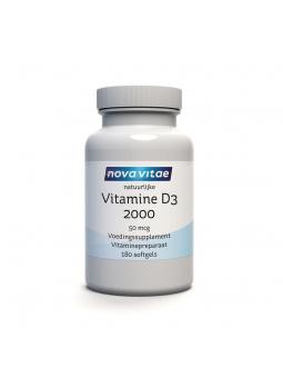 Nova Vitae Vitamine D3 2000 50mcg