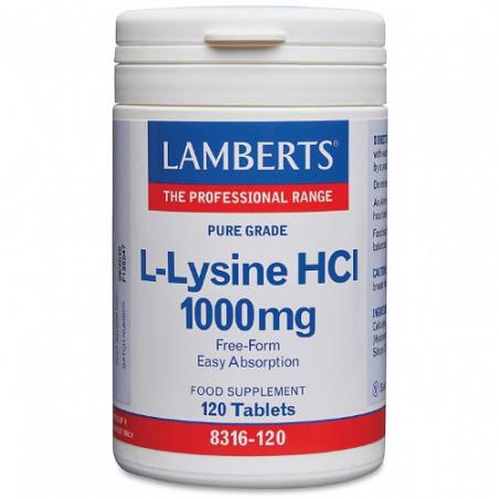 Lamberts L-Lysine 1000mg