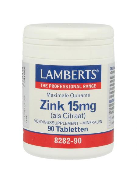 Lamberts Zink citraat 15mg