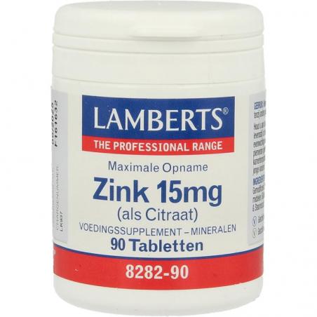 Lamberts Zink citraat 15mg