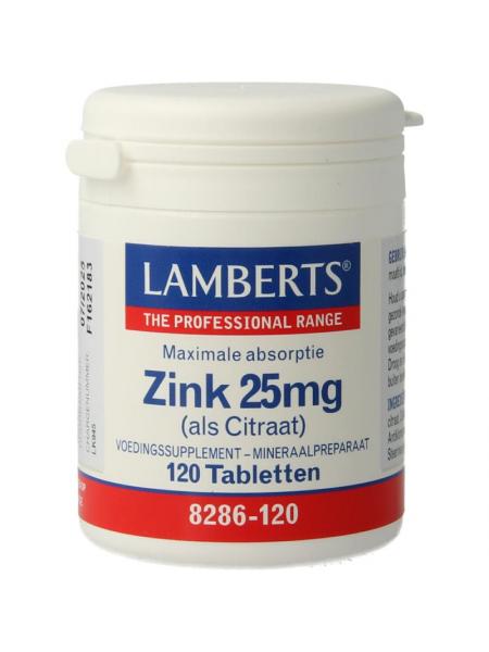 Lamberts Zink citraat 25mg