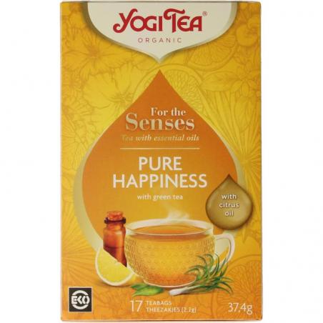 Yogi Tea Tea for the senses pure happiness