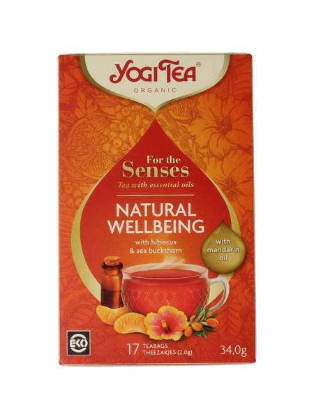 Yogi Tea For the sence natural wellness bio