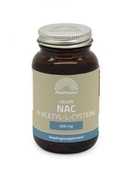 Mattisson NAC n-acetyl-l-cysteine 600mg