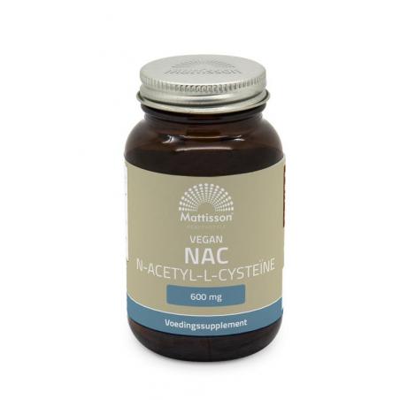 Mattisson NAC n-acetyl-l-cysteine 600mg