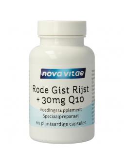 Nova Vitae Rode gist rijst + 30mg Q10