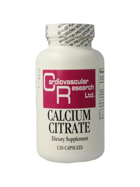 Cardio Vasc Res Calcium citraat 165 mg