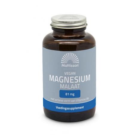 Mattisson Magnesium malaat met actieve vorm vit. b6