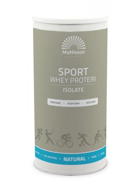 Mattisson Whey protein isolate sport