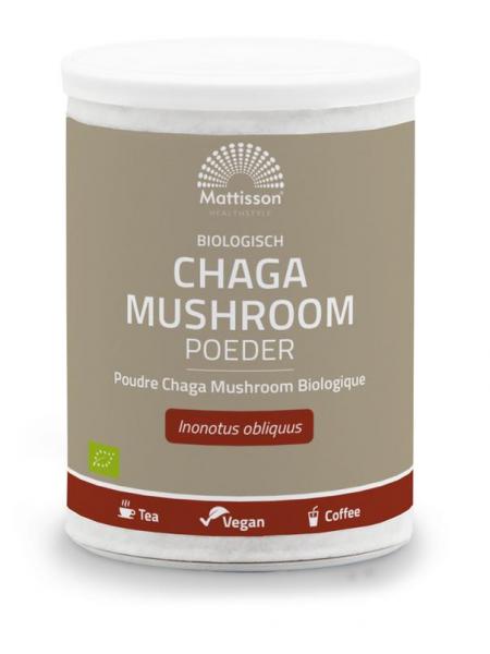 Mattisson Chaga mushroom poeder bio