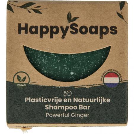 Happysoaps Shampoo bar powerful ginger