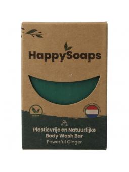 Happysoaps Bodywash bar powerful ginger