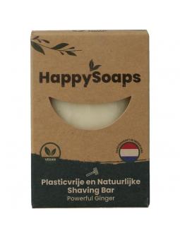 Happysoaps Shaving bar powerful ginger