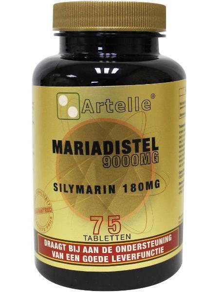 Artelle Mariadistel 9000mg silymarin 180mg