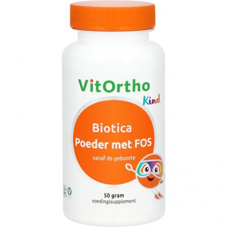 Vitortho Biotica poeder met Fos kind vh probiotica