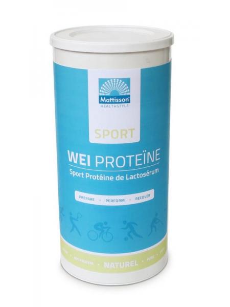 Mattisson Sport wei whey proteine concentraat naturel