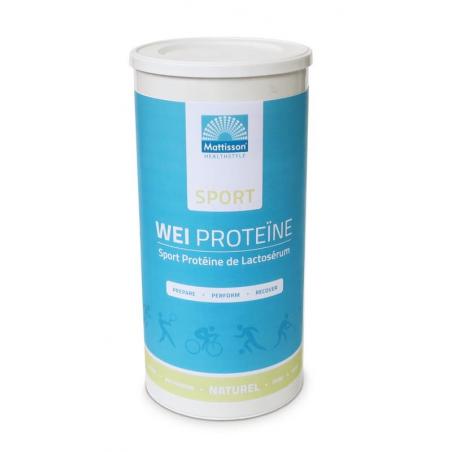 Mattisson Sport wei whey proteine concentraat naturel