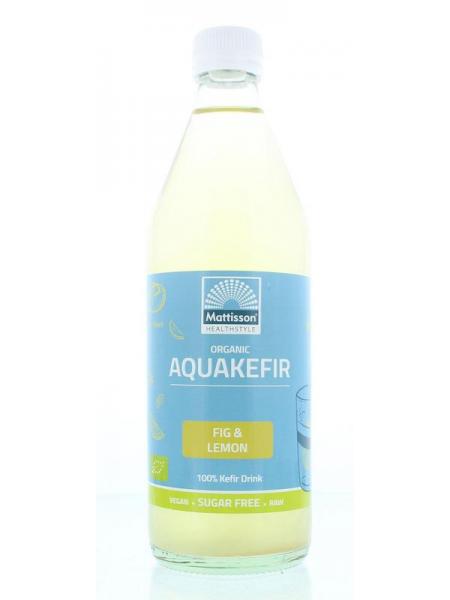 Mattisson Organic aquakefir fig & lemon bio