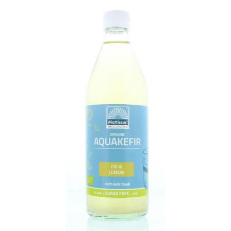 Mattisson Organic aquakefir fig & lemon bio