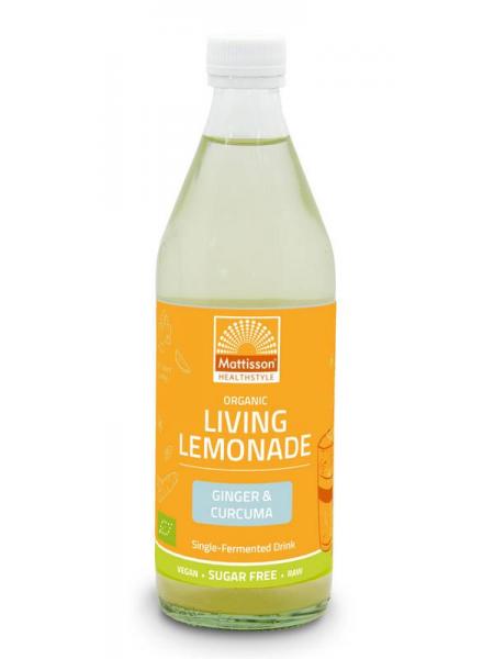 Mattisson Living lemonade ginger & curcuma bio