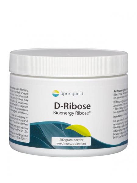 Springfield D-Ribose bioenergy poeder