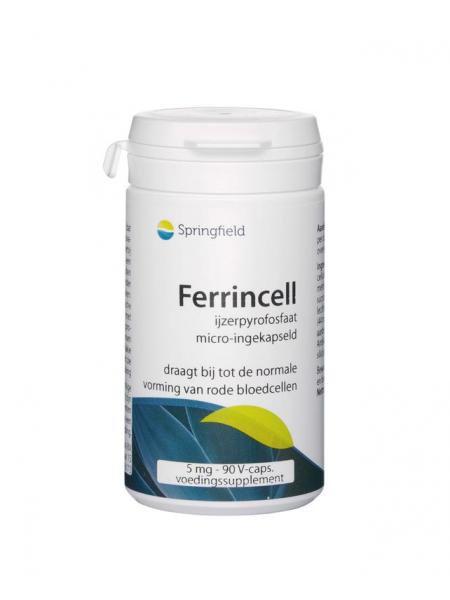 Springfield Ferrincell 44 mg - ijzer pyrofosfaat 5 mg