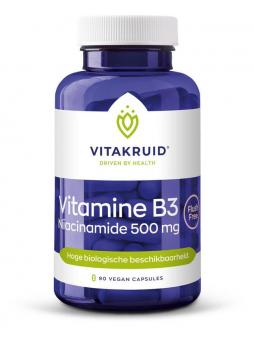 Vitakruid Vitamine B3 Niacinamide 500 mg