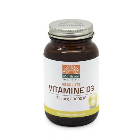 Mattisson Vitamine D3 75 mcg 3000IE