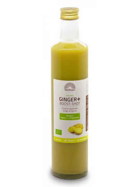 Mattisson Organic ginger + boost shot bio