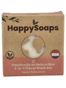 Happysoaps 3-in-1 Travel wash sweet