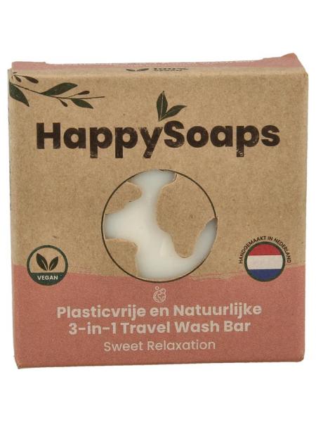 Happysoaps 3-in-1 Travel wash sweet