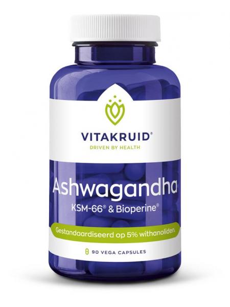 Vitakruid Ashwagandha KSM-66 & bioperine