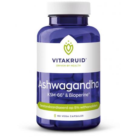 Vitakruid Ashwagandha KSM-66 & bioperine