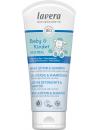 Lavera Baby en kinder sensitiv wash & shampoo EN-FR-IT-DE