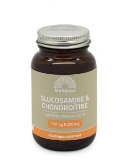 Mattisson Glucosamine chondroitine met MSM, vitamine C & D3