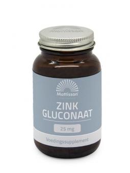 Mattisson Zink gluconaat 25mg